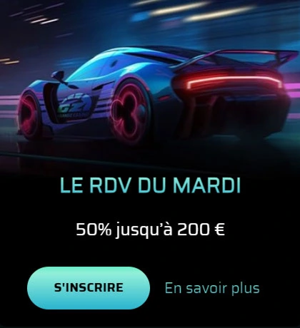 Voiture futuriste avec offre du mardi : 50 % bonus jusqu’à 200 € chez Grandz